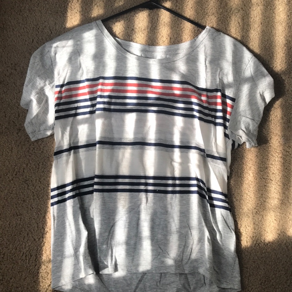 Striped, short sleeve Aeropostale shirt